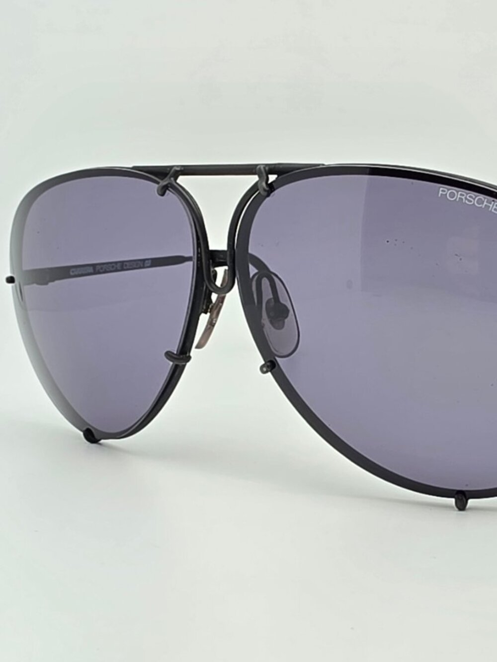 Carrera Porsche Design 5621 90 Black Frame Grey Lens Aviator Sunglasses Austria